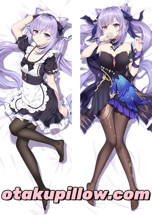 Genshin Impact Keqing Anime Body Pillow