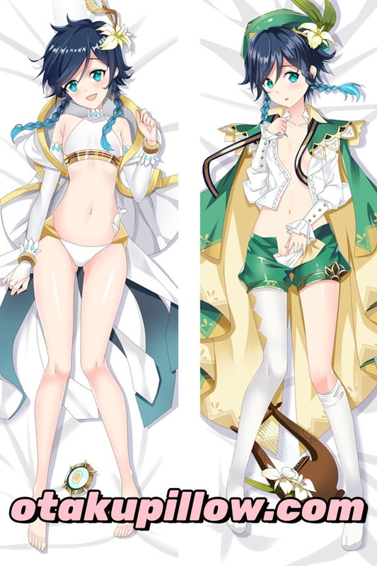 Genshin Impact – Venti-Kissenbezug-Druck