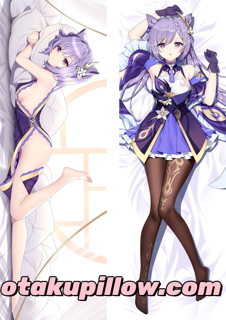 Genshin Impact Keqing Custom Body Pillow