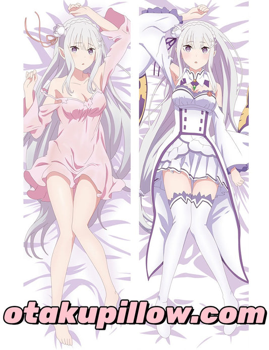 Re:Zero Emilia Anime Hugging Pillow