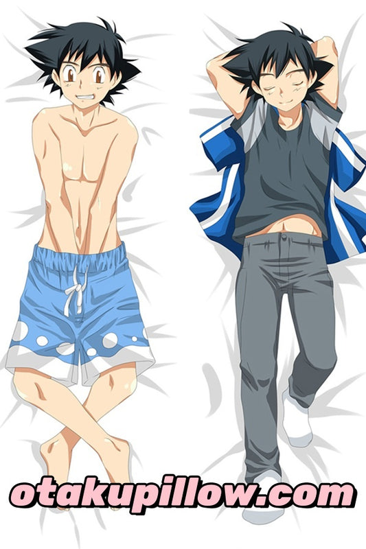 Pokémon Ash Ketchum Body Pillow