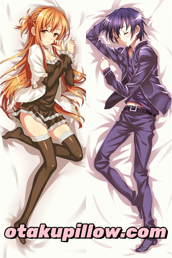 Sword Art Online Yuuki Asuna & Kirito Body Pillow
