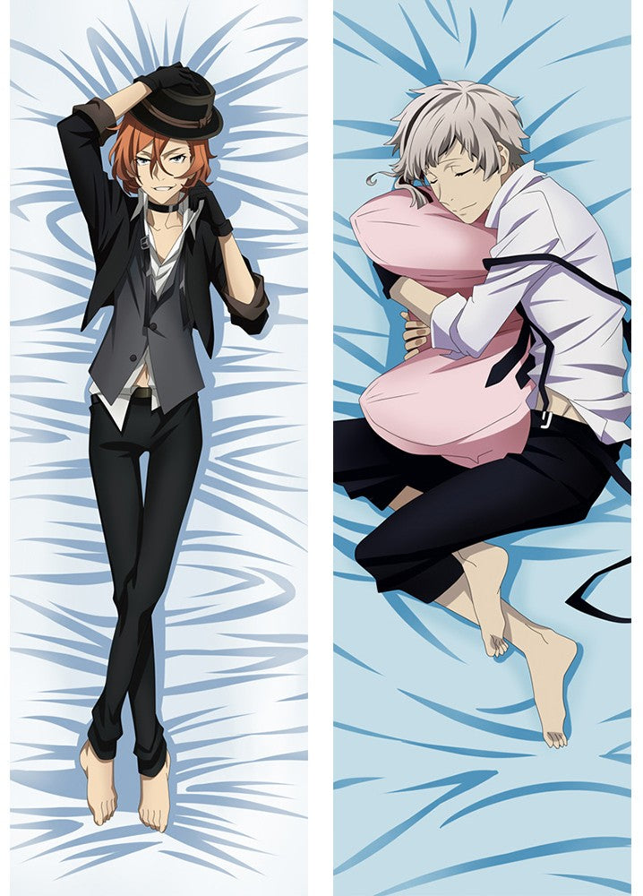 Bungo Stray Dogs Chuuya Nakahara & Atsushi Nakajima Oreiller de corps Dakimakura