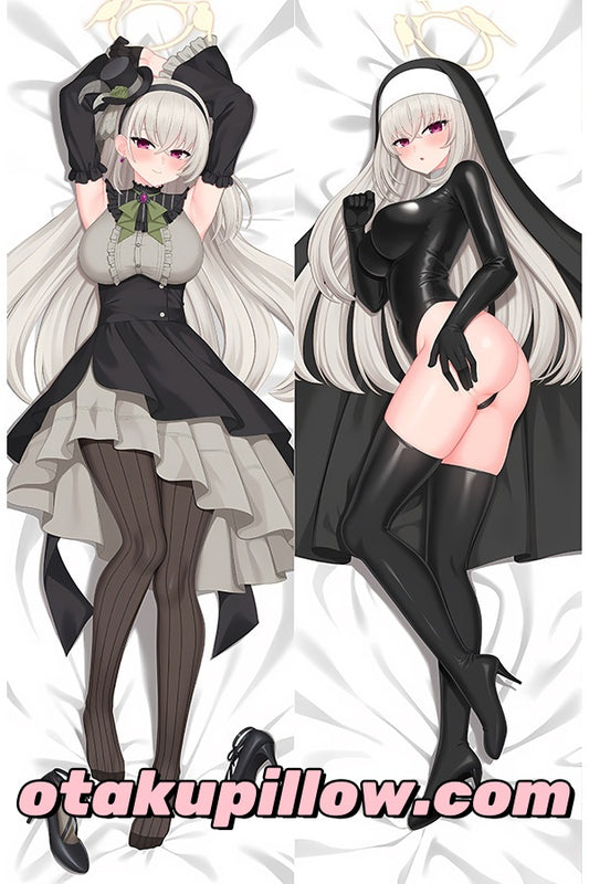 Seitenschläferkissen Tsukatsuki Rio aus blauem Archiv