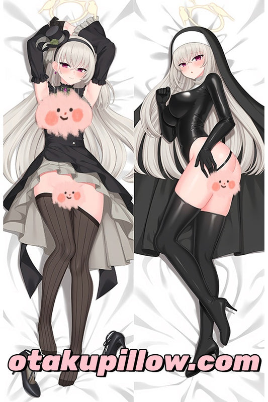 Seitenschläferkissen Tsukatsuki Rio aus blauem Archiv