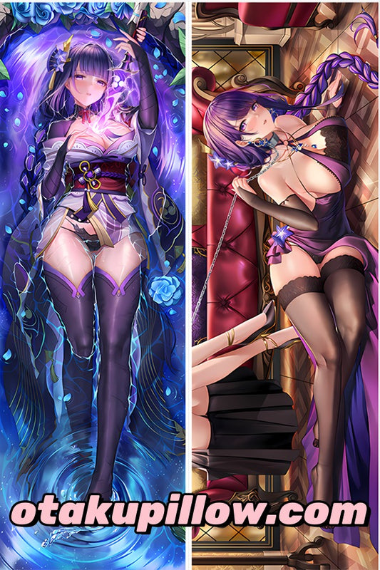 Genshin Impact Oreiller Raiden Shogun Baal Waifu