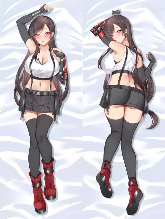 Final Fantasy Tifa Lockhart Benutzerdefinierter Druck Dakimakura