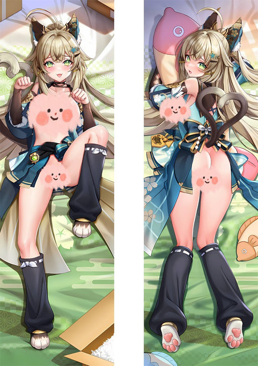 Genshin Impact Kirara Nacktes Körperkissen