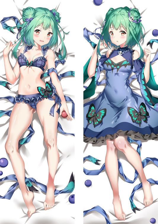 Hololive Virtuelles Uruha Rushia Körperkissen Dakimakura VTuber
