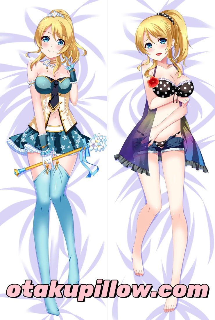 Love Live! Eli Ayase Body Pillow Print Detail - Fade-Resistant Eli Ayase Artwork