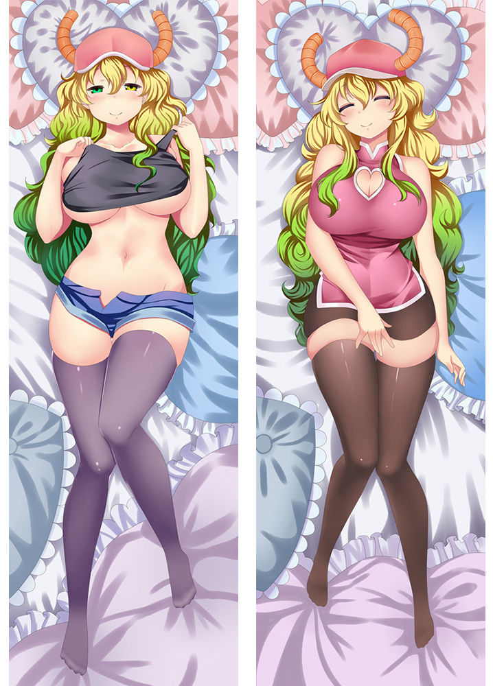 Oreiller de corps Lucoa Dragon Maid de Miss Kobayashi