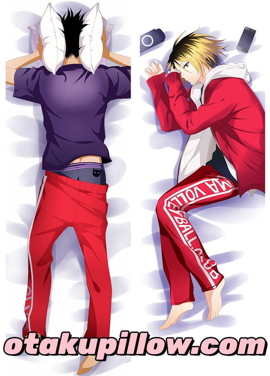 Haikyuu!! Tetsurou Kuroo & Kenma Kozume Body Pillow