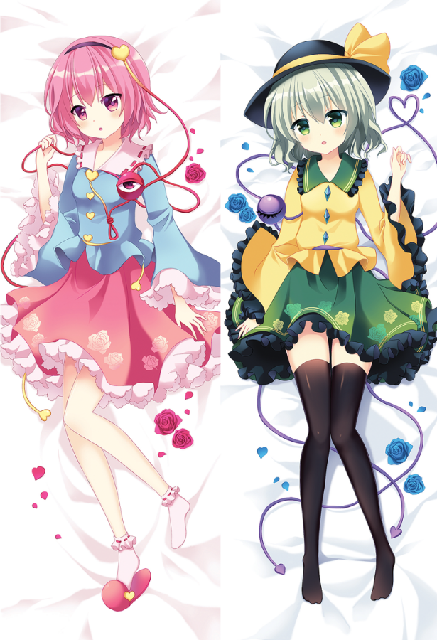 Satori Komeiji & Koishi Komeiji Körperkissen