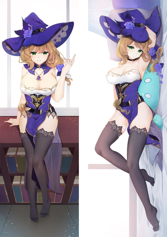 Genshin Impact Lisa Minci - Full Body Pillow Cover
