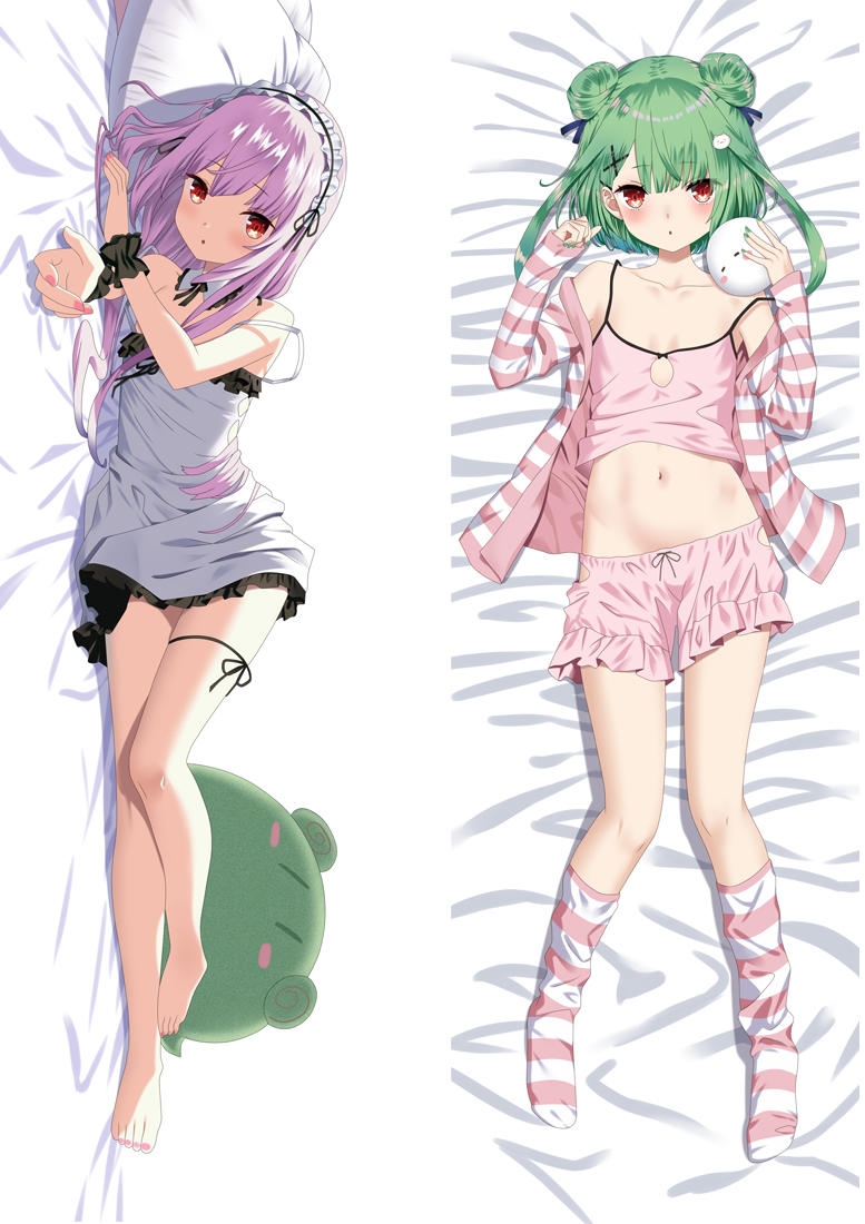 Hololive Uruha Rushia & Alter Dakimakura Körperkissen
