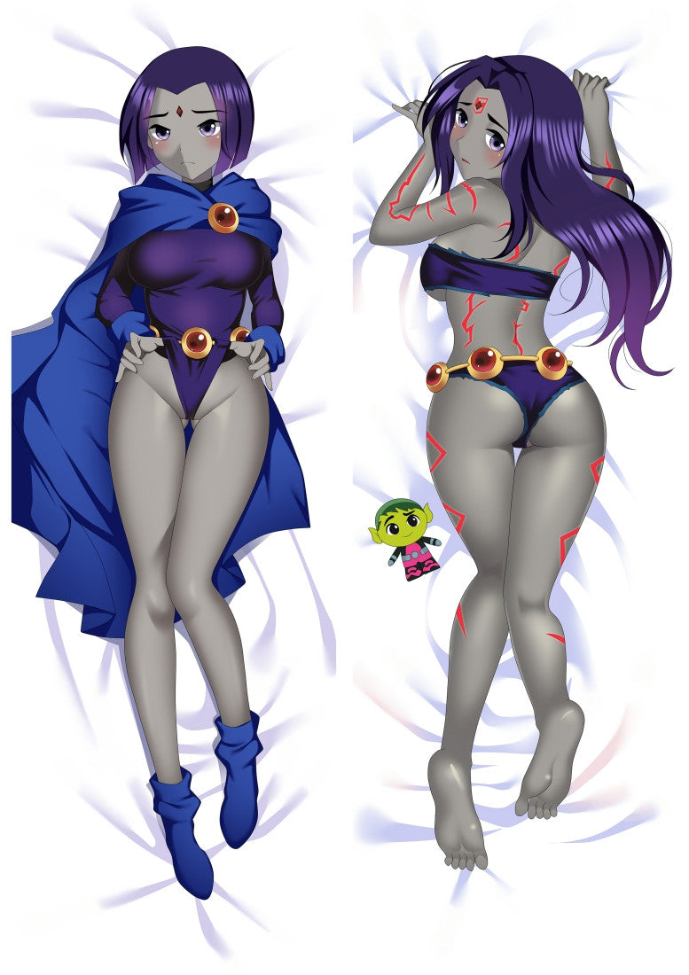 Teen Titans Raven Dakimakura Body Pillow