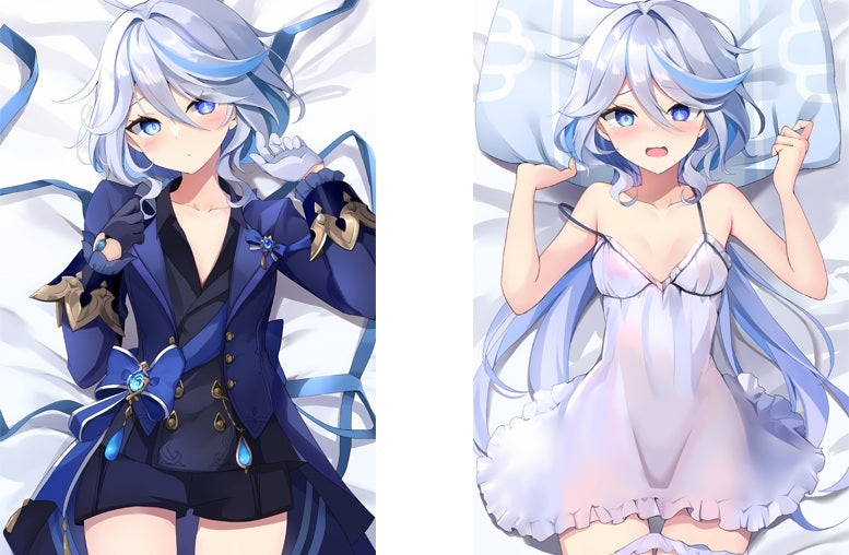 Genshin Impact Furina Body Pillow - Anime Dakimakura Hug Pillow Cover