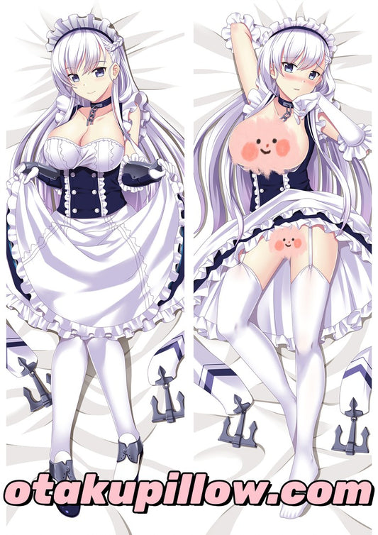 Oreiller de corps Dakimakura Atago et Takao d'Azur Lane