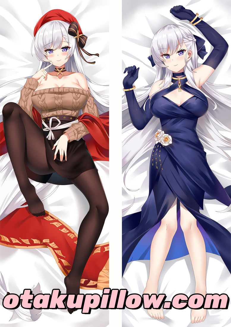 Oreiller de corps Dakimakura Atago et Takao d'Azur Lane