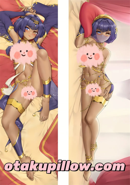 Genshin Impact Ganyu Anime Oreiller long