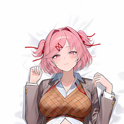 Doki Doki Literature Club! Natsuki Naked Body Pillow