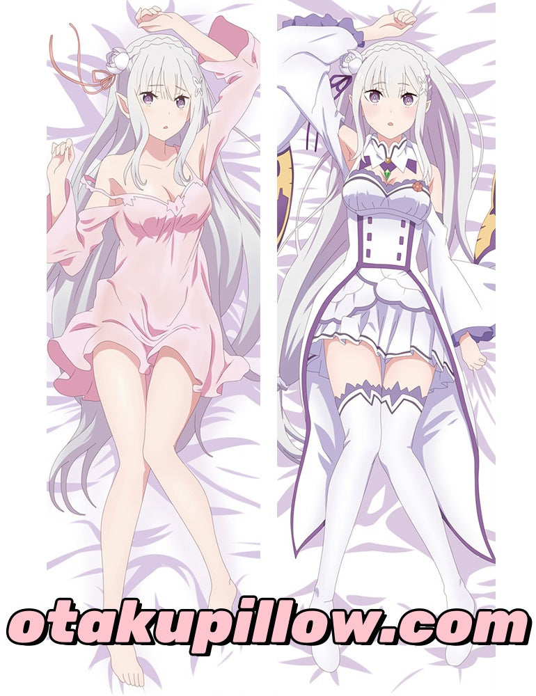 Emilia - Oreiller de corps câlin Dakimakura Anime