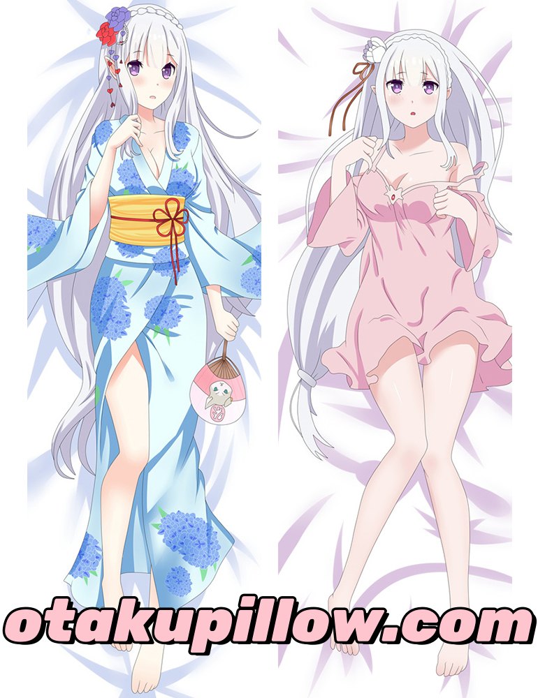 Emilia - Oreiller de corps animé Dakimakura