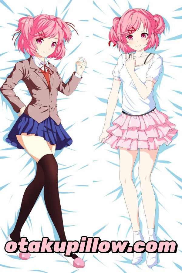 Club de littérature Doki Doki ! Impression d'oreiller Natsuki Dakimakura