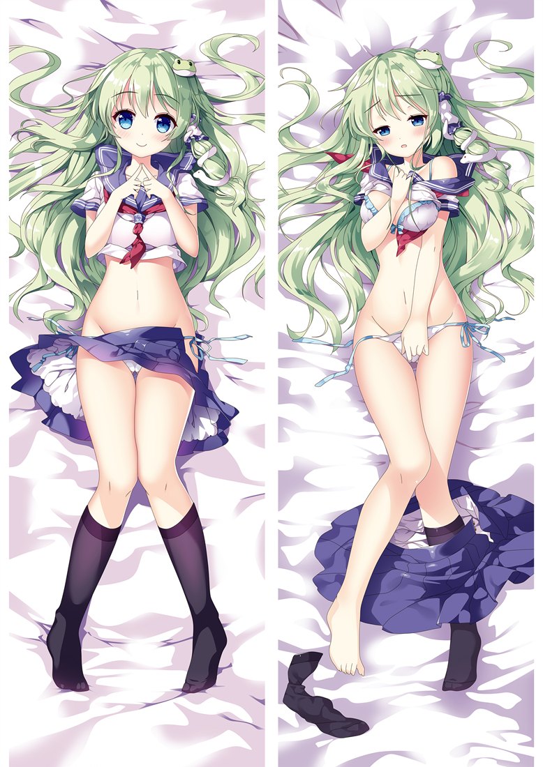 Coussin Waifu de Sanae Kochiya