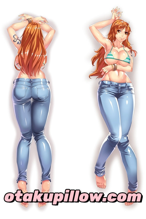 One Piece Nami Anime Waifu Pillow