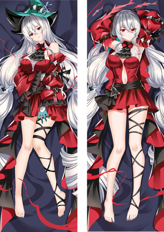 Oreiller corporel Dakimakura Skadi le cœur corrompu d'Arknights