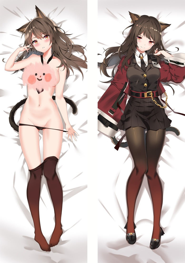 Arknights Skyfire Naked Body Pillow