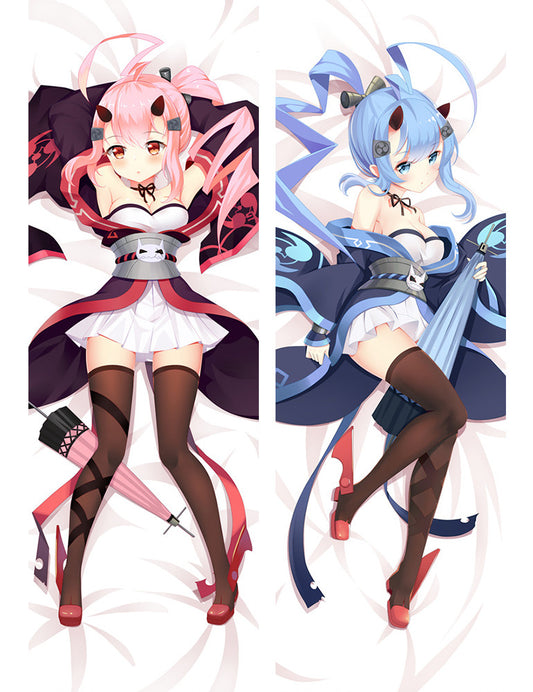 Azur Lane Ikazuchi & Inazuma Body Pillow Dakimakura