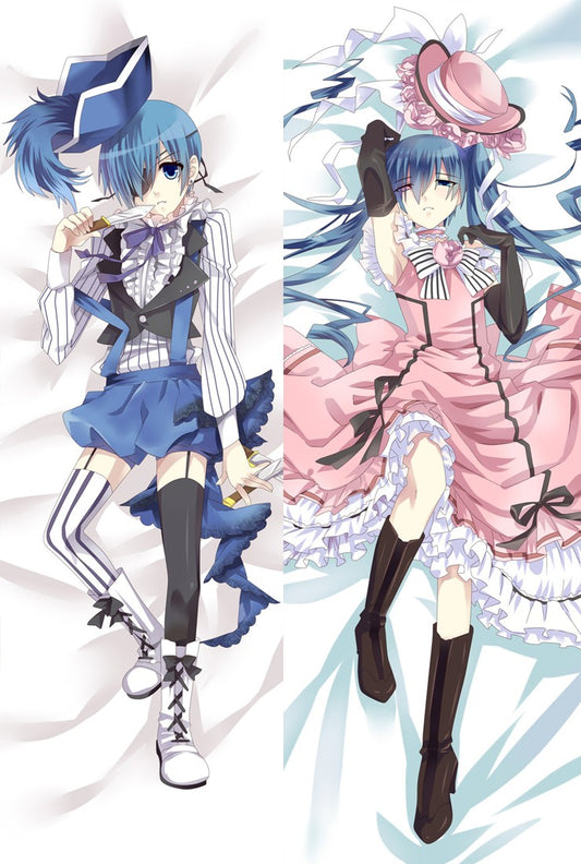 Oreiller de corps Dakimakura Ciel Phantomhive de Black Butler (Kuroshitsuji)