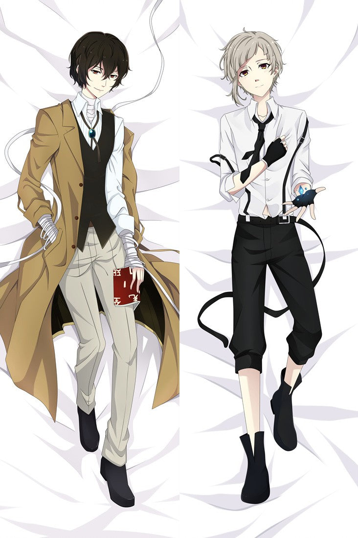 Bungo Stray Dogs Osamu Dazai & Atsushi Nakajima Body Pillow Dakimakura