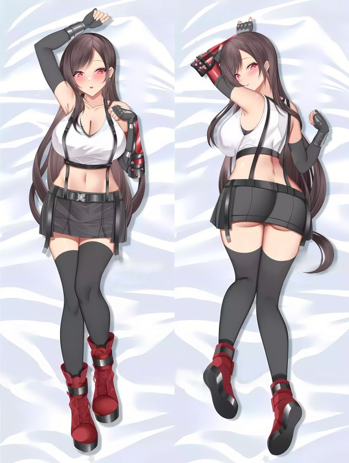 Impression personnalisée Dakimakura de Tifa Lockhart de Final Fantasy