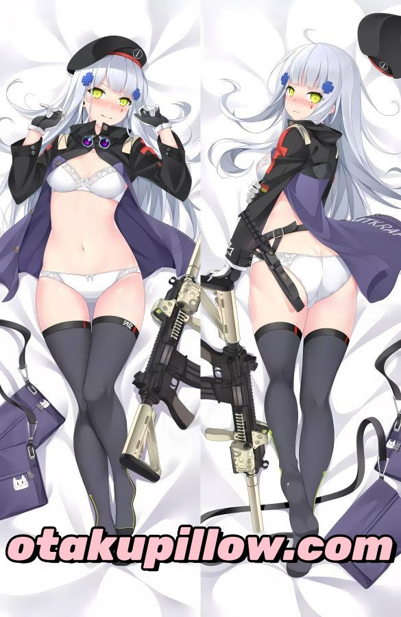 Oreiller de corps Dakimakura Anime Frontline HK416 pour filles