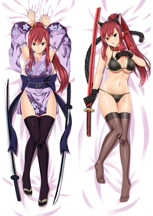 Oreiller Dakimakura Fairy Tail Erza Scarlet