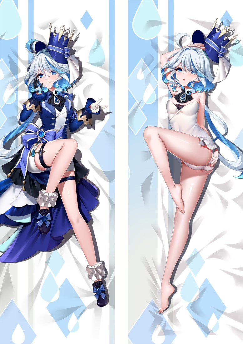 Oreiller de corps Genshin Impact Focalors Dakimakura