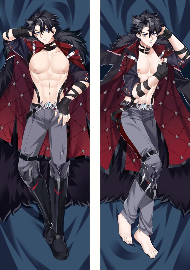 Oreiller de corps Dakimakura Genshin Impact Wriothesley