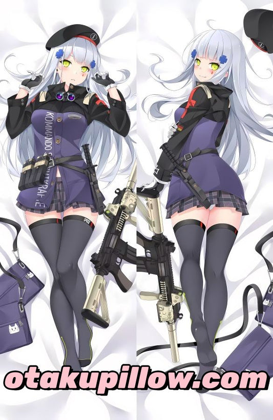 Oreiller de corps Dakimakura Anime Frontline HK416 pour filles