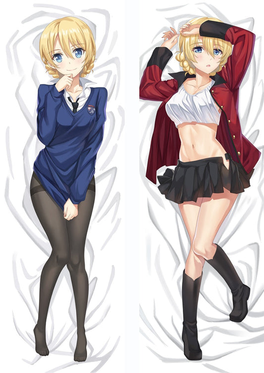 Oreiller de corps Darjeeling Girls und Panzer