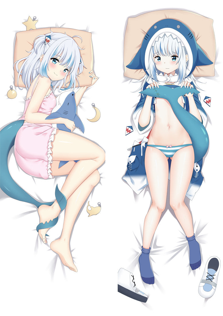 Hololive Virtual Gawr Gura Body Pillow VTuber