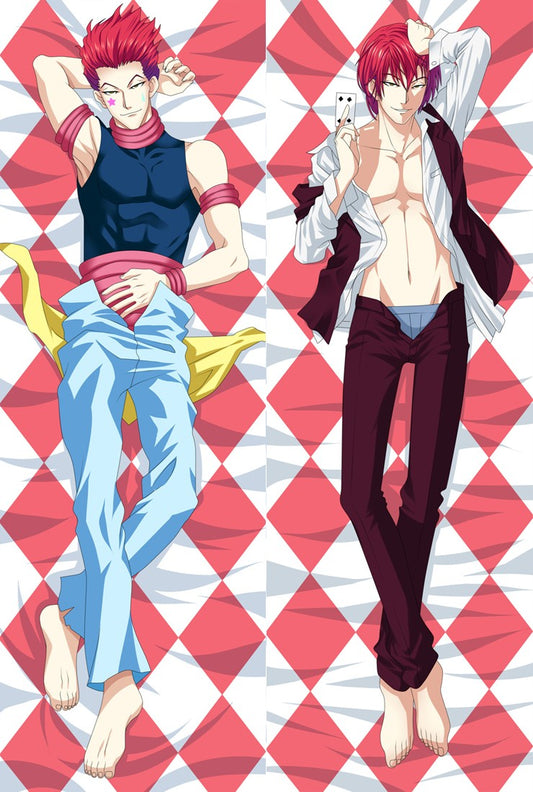 Oreiller Dakimakura Hunterpedia Hisoka Morow