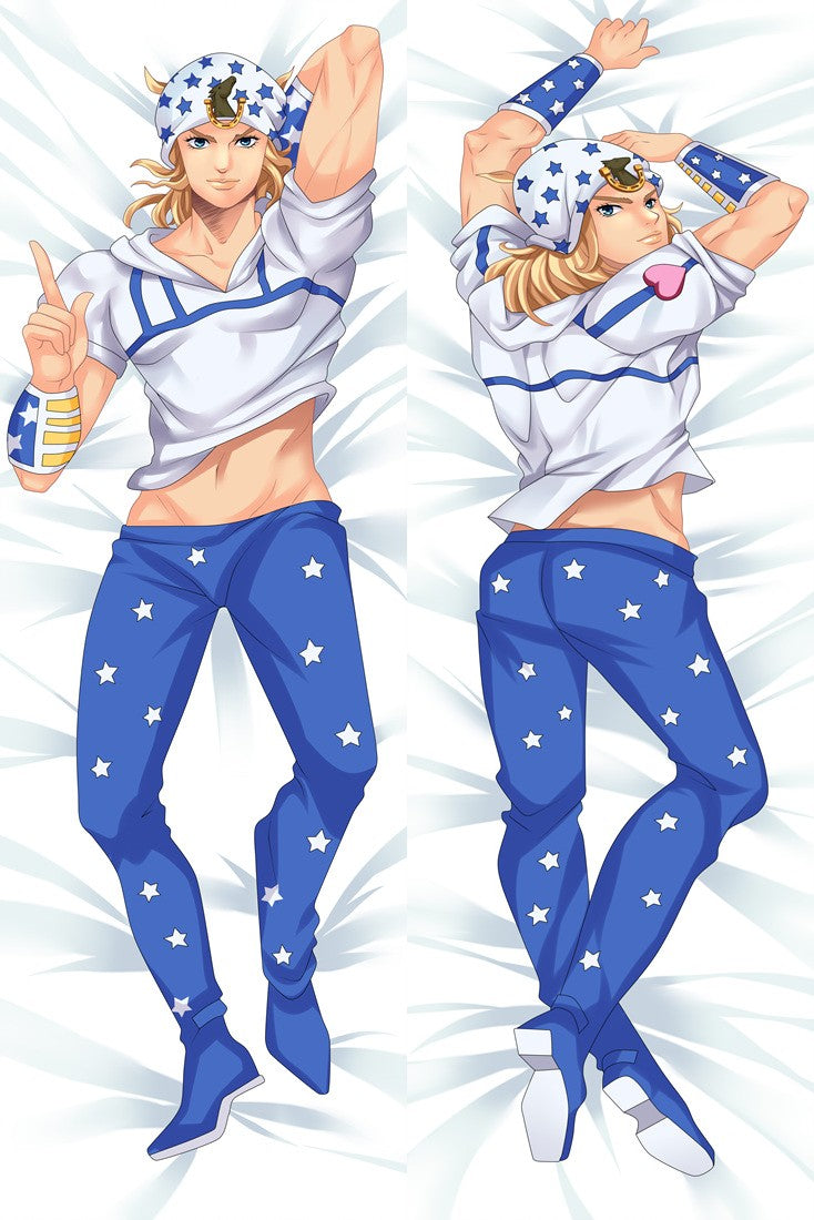 Oreiller de corps Dakimakura Johnny Joestar de JoJo's Bizarre Adventure