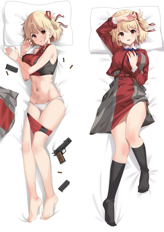 Corps Lycoris Recoil Chisato Nishikigi Dakimakura