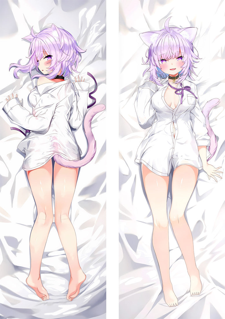 Hololive Virtual Nekomata Okayu Body Pillow Dakimakura VTuber