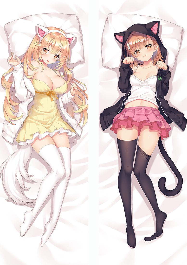 Toaru Majutsu no Index (A Certain Magical Index) Shokuhou Misaki & Mikoto Misaka Body Pillow