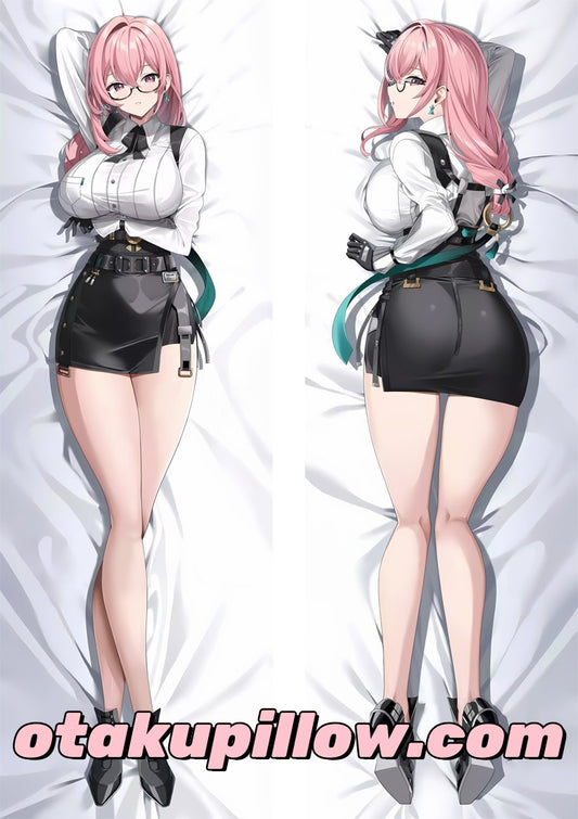 Zenless Zone Zero Tsukishiro Yanagi Body Pillow Print Detail 