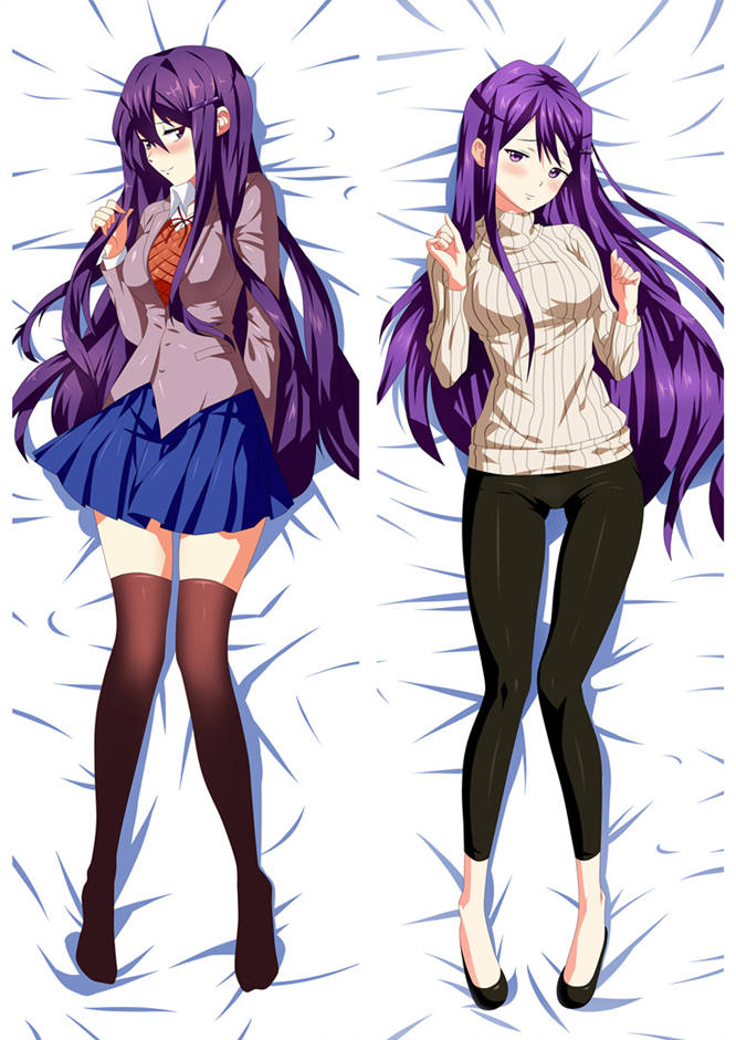 Club de littérature Doki Doki ! Oreiller de corps Yuri Dakimakura Waifu